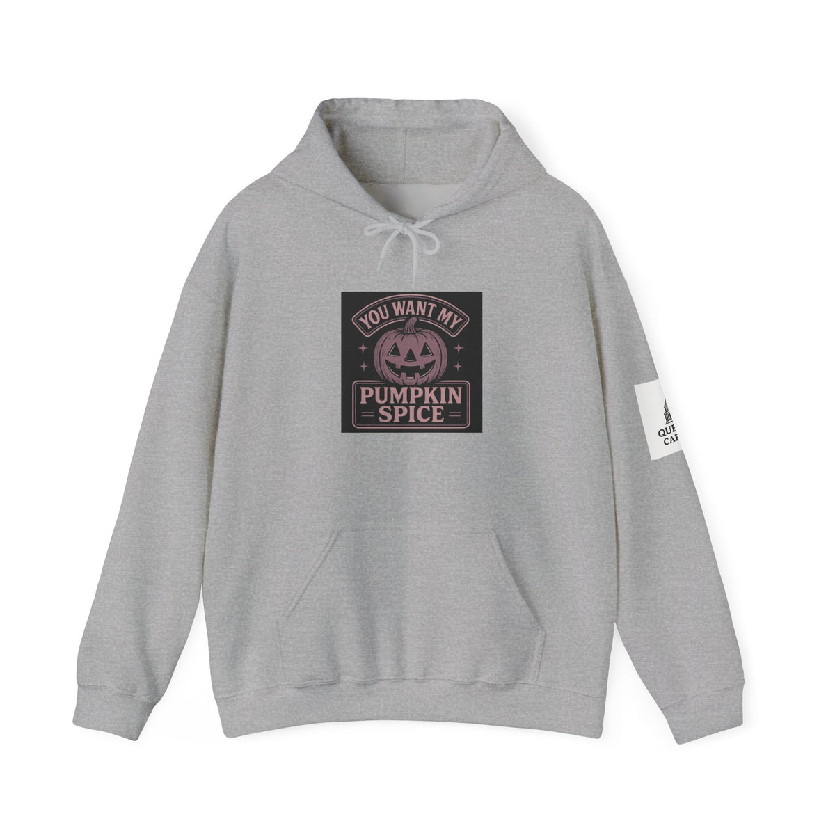 You Want My Pumpkin Spice" - Vintage Diner Sassy Fall Hoodie | Queball Capitol