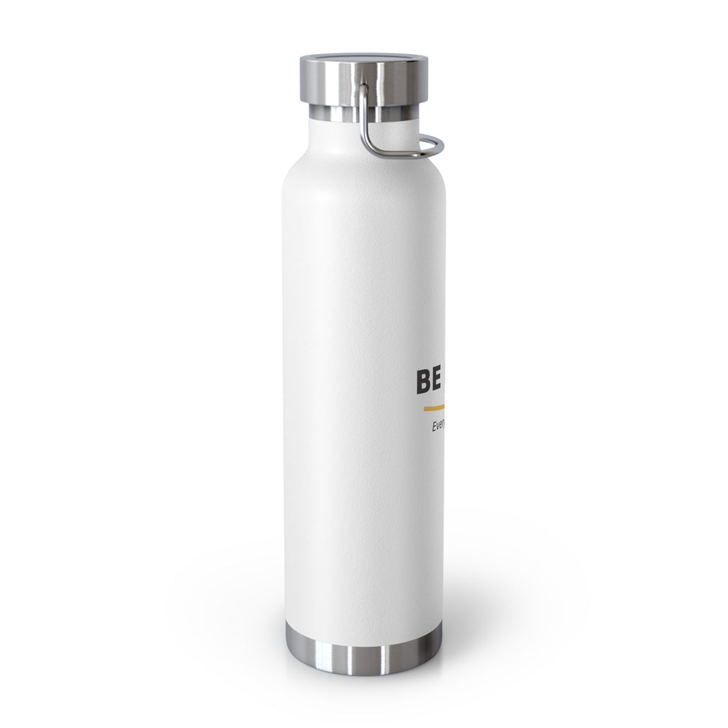 22oz Insulated Water Bottle — “Be Kind. Every damn day.” Motivational Stainless Steel Bottle