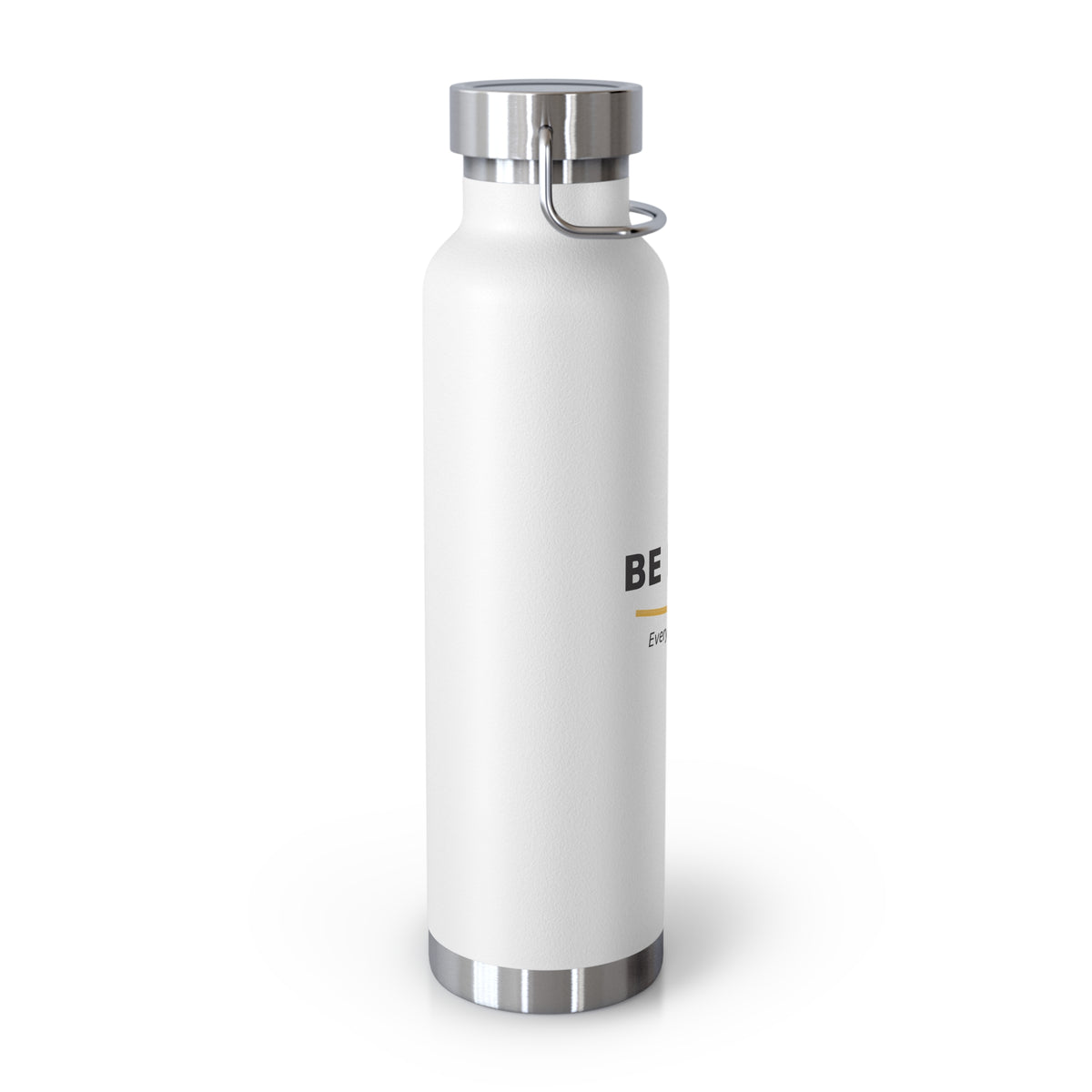 22oz Insulated Water Bottle — “Be Kind. Every damn day.” Motivational Stainless Steel Bottle