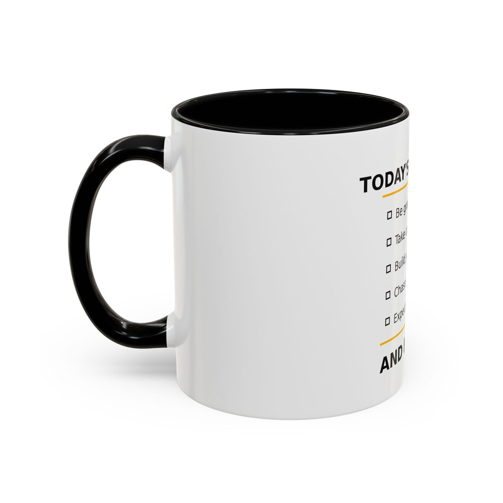 Motivational Coffee Mug – "Today's Reminder: And Be Kind." Inspirational Morning Cup (11/15oz)