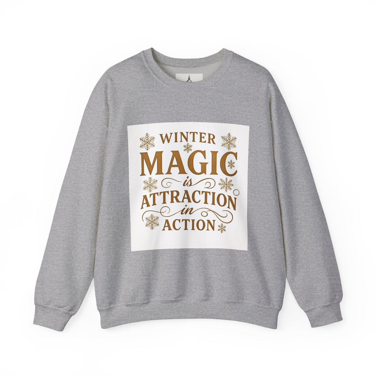 Winter Magic Sweatshirt, Unisex Crewneck, Winter Wardrobe Essential, Cozy Gift, Holiday Sweatshirt, Seasonal Apparel