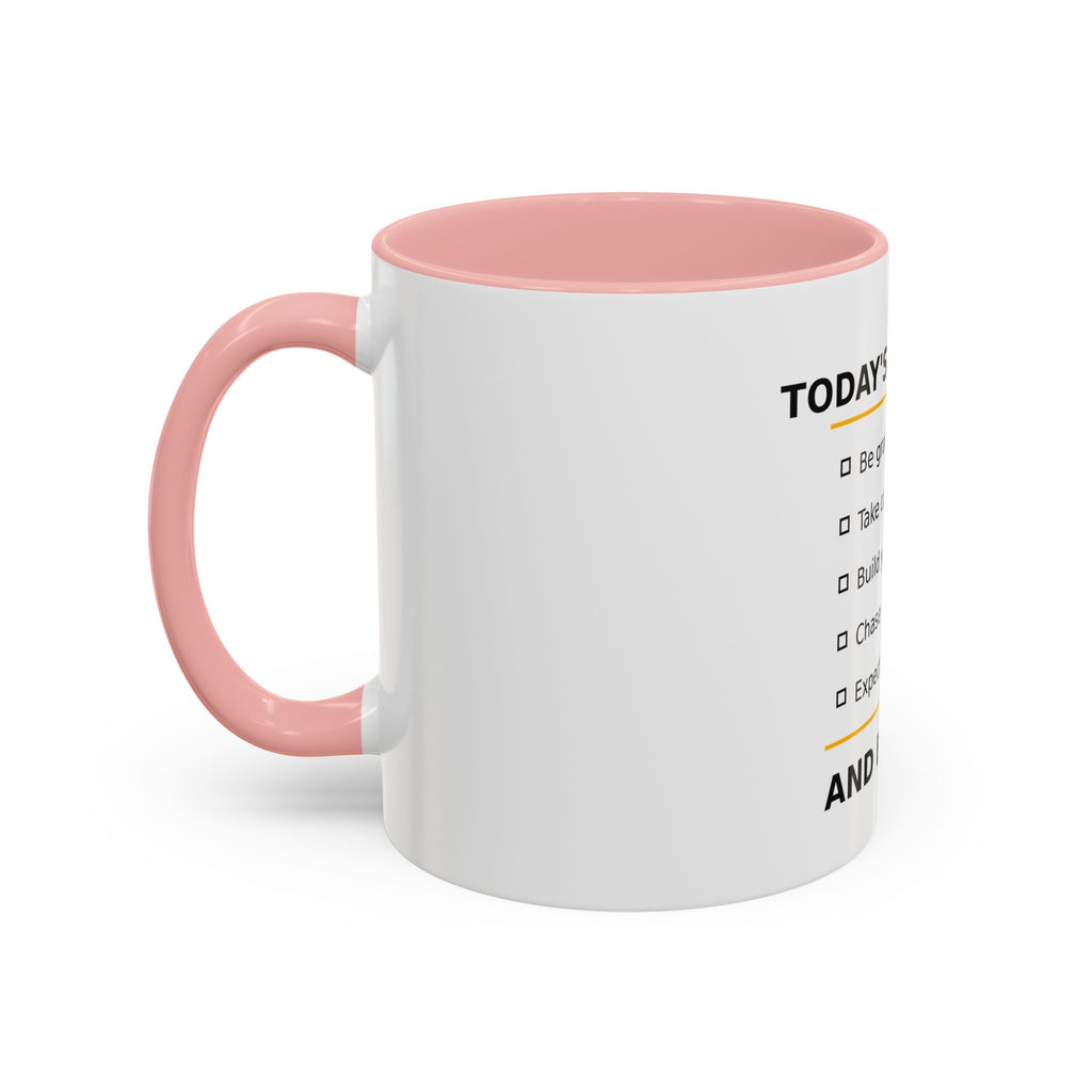 Motivational Coffee Mug – "Today's Reminder: And Be Kind." Inspirational Morning Cup (11/15oz)