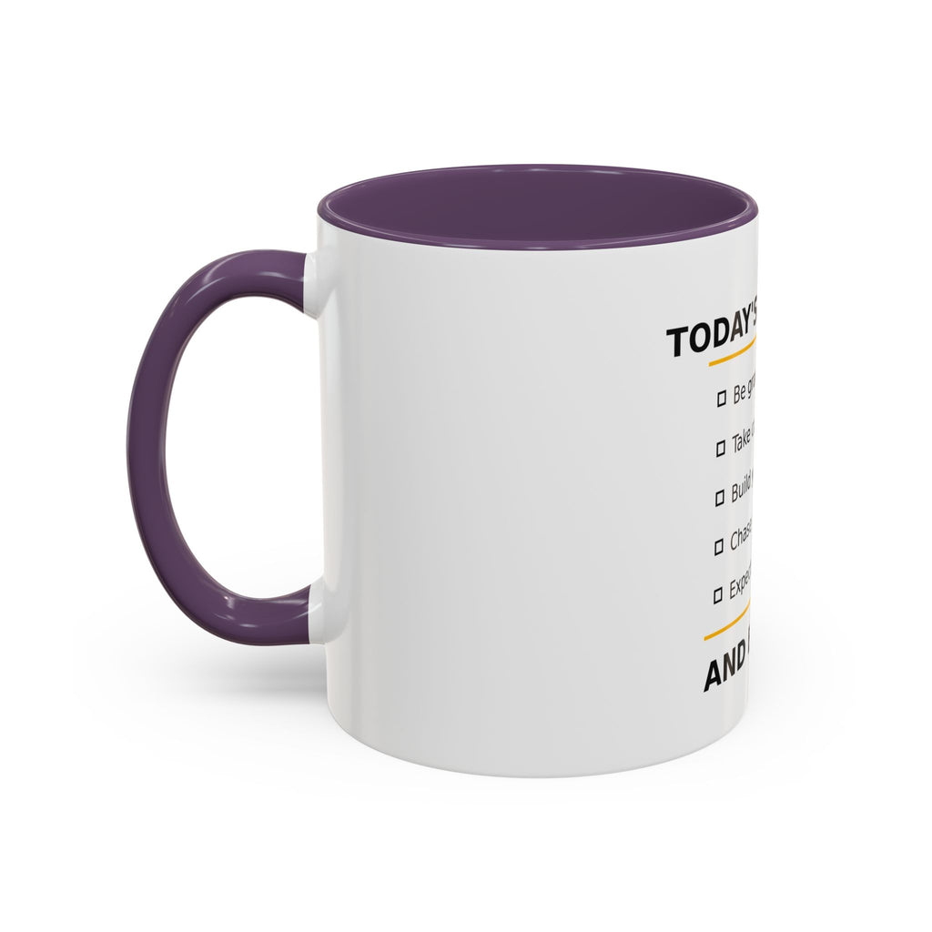 Motivational Coffee Mug – "Today's Reminder: And Be Kind." Inspirational Morning Cup (11/15oz)