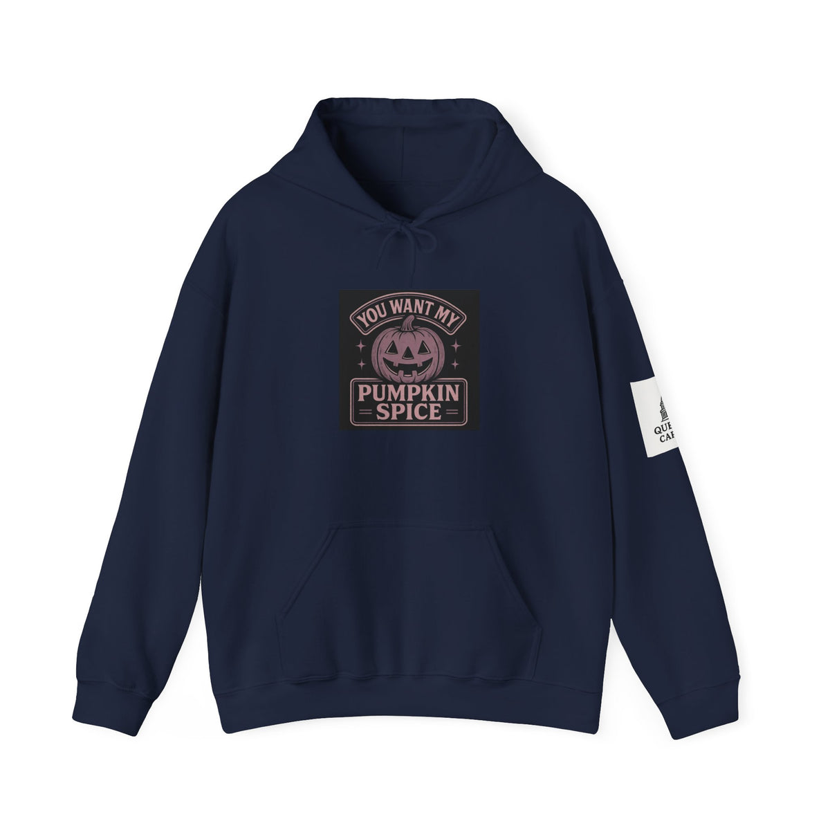 You Want My Pumpkin Spice" - Vintage Diner Sassy Fall Hoodie | Queball Capitol