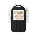 Winter Magic Raglan Shirt | Cozy Unisex Tee for Holiday Cheer, Gift for Christmas, Winter Wonderland Shirt, Casual Wear, Seasonal Apparel