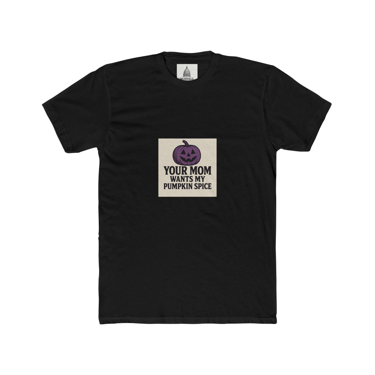 Pumpkin Spice Humor Tee, Halloween Gift, Fall Fashion, Unisex Cotton Shirt, Funny Mom T-Shirt