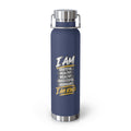 I AM Affirmation Water Bottle — 22oz Insulated Stainless Steel Bottle