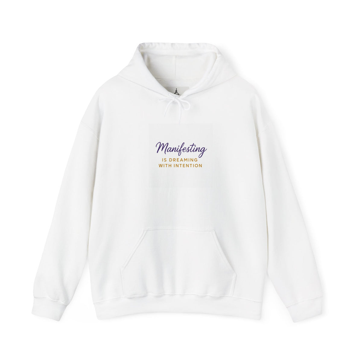 Manifesting Dreams Hooded Sweatshirt, Unisex Sweatshirt for Dreamers, Inspirational Gift, Cozy Hoodie, Intentional Living Apparel