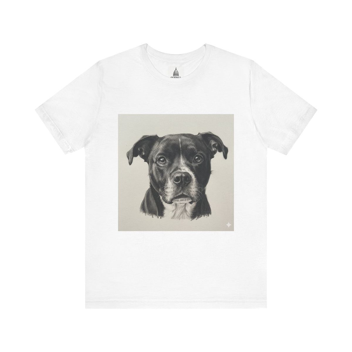 Custom Pet Portrait Tee, Dog Lover Shirt, Unisex Graphic Tee, Animal Art Apparel, Gift for Pet Owners