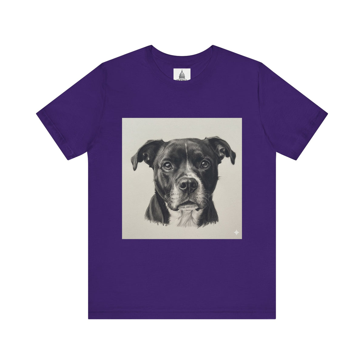 Custom Pet Portrait Tee, Dog Lover Shirt, Unisex Graphic Tee, Animal Art Apparel, Gift for Pet Owners
