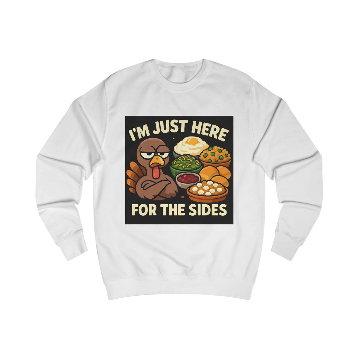 Thanksgiving Sweatshirt, Funny Turkey Apparel, Holiday Humor Clothing, Casual Thanksgiving Outfit, Unique Gift for Thanksgiving