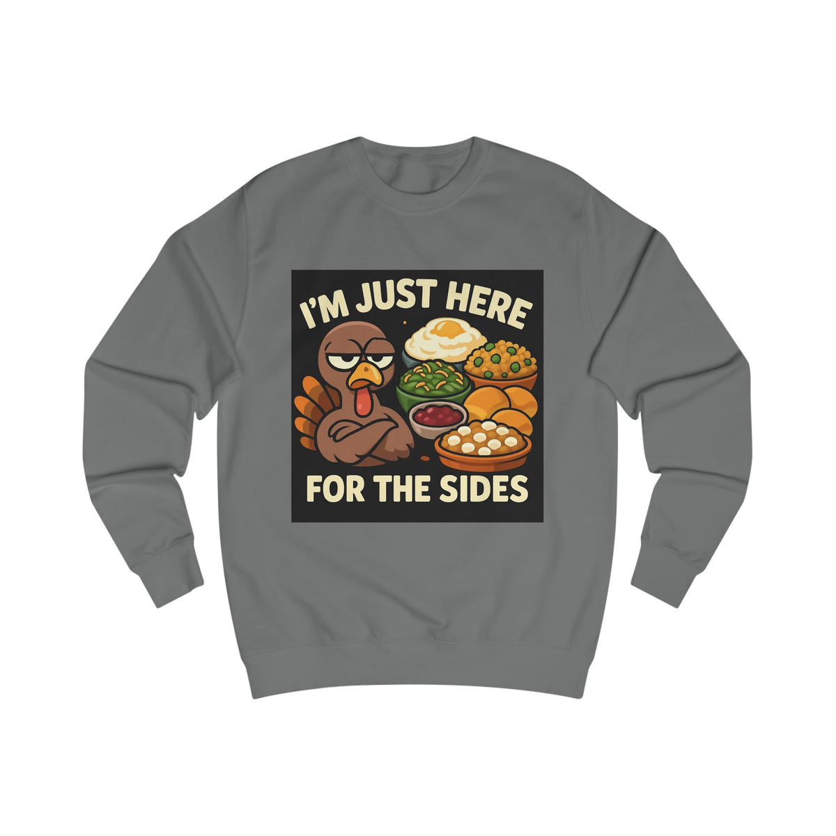 Thanksgiving Sweatshirt, Funny Turkey Apparel, Holiday Humor Clothing, Casual Thanksgiving Outfit, Unique Gift for Thanksgiving