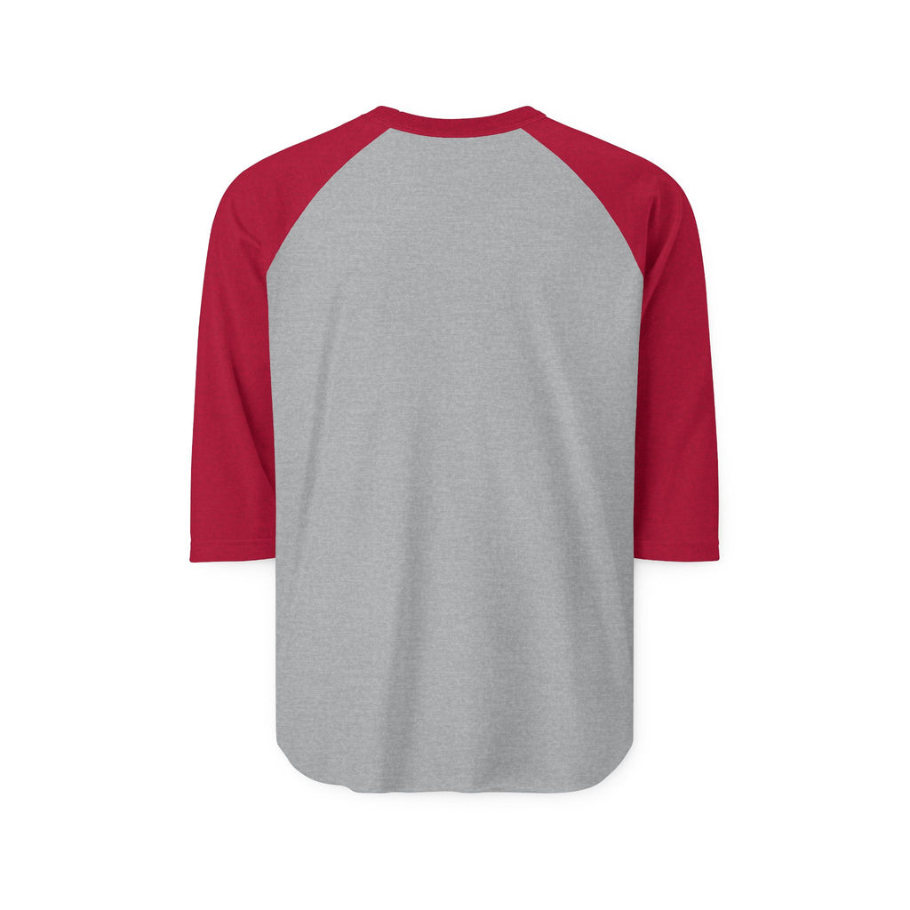 Raglan Shirt – “What You Focus on Grows” Motivational Baseball Tee