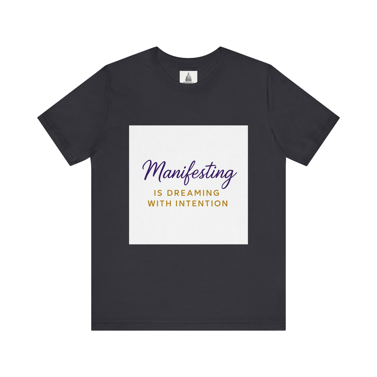Manifesting Intention Unisex Tee for Dreamers, Inspirational Shirt, Gift for Spiritual Seekers, Motivational Apparel, Casual Wear