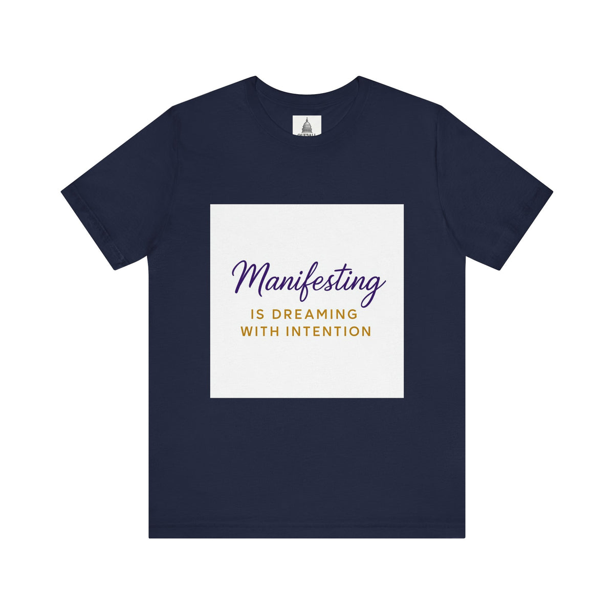 Manifesting Intention Unisex Tee for Dreamers, Inspirational Shirt, Gift for Spiritual Seekers, Motivational Apparel, Casual Wear