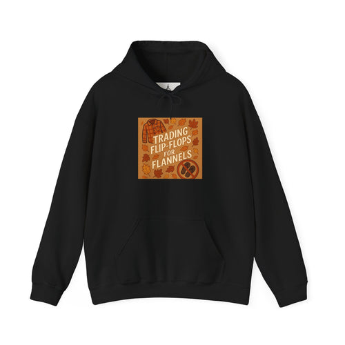 Cozy Seasonal Sweatshirt for Flip-Flop Lovers, Unisex Comfort Hoodie, Autumn Wardrobe Staple, Fall Fashion, Perfect Gift for Friends