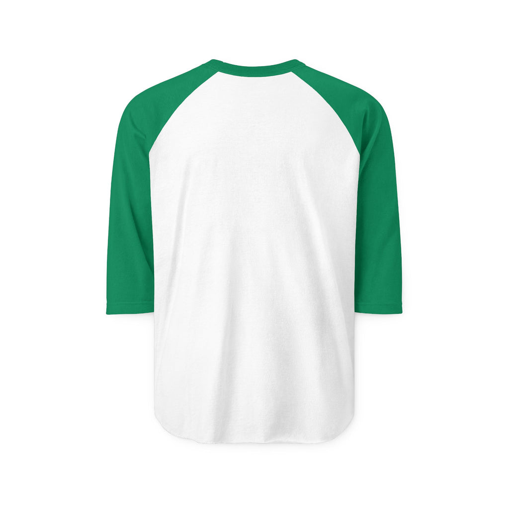 Raglan Shirt – “What You Focus on Grows” Motivational Baseball Tee