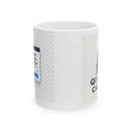 Coffee Cup Mug | Cute Prescription Pill Bottle Illustration, Pharmacy Humor