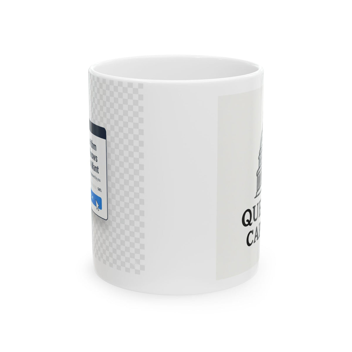 Coffee Cup Mug | Cute Prescription Pill Bottle Illustration, Pharmacy Humor