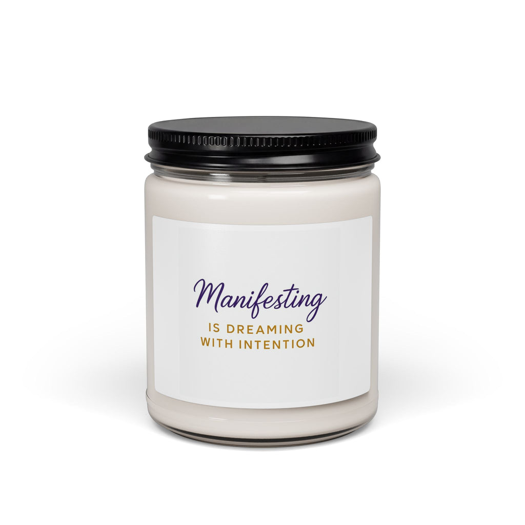 Manifesting Scented Soy Candle, Dreaming with Intention, Relaxation Gift, Home Decor, Self-Care, Mindfulness, Aromatherapy