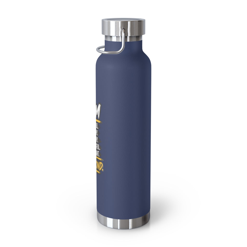 I AM Affirmation Water Bottle — 22oz Insulated Stainless Steel Bottle