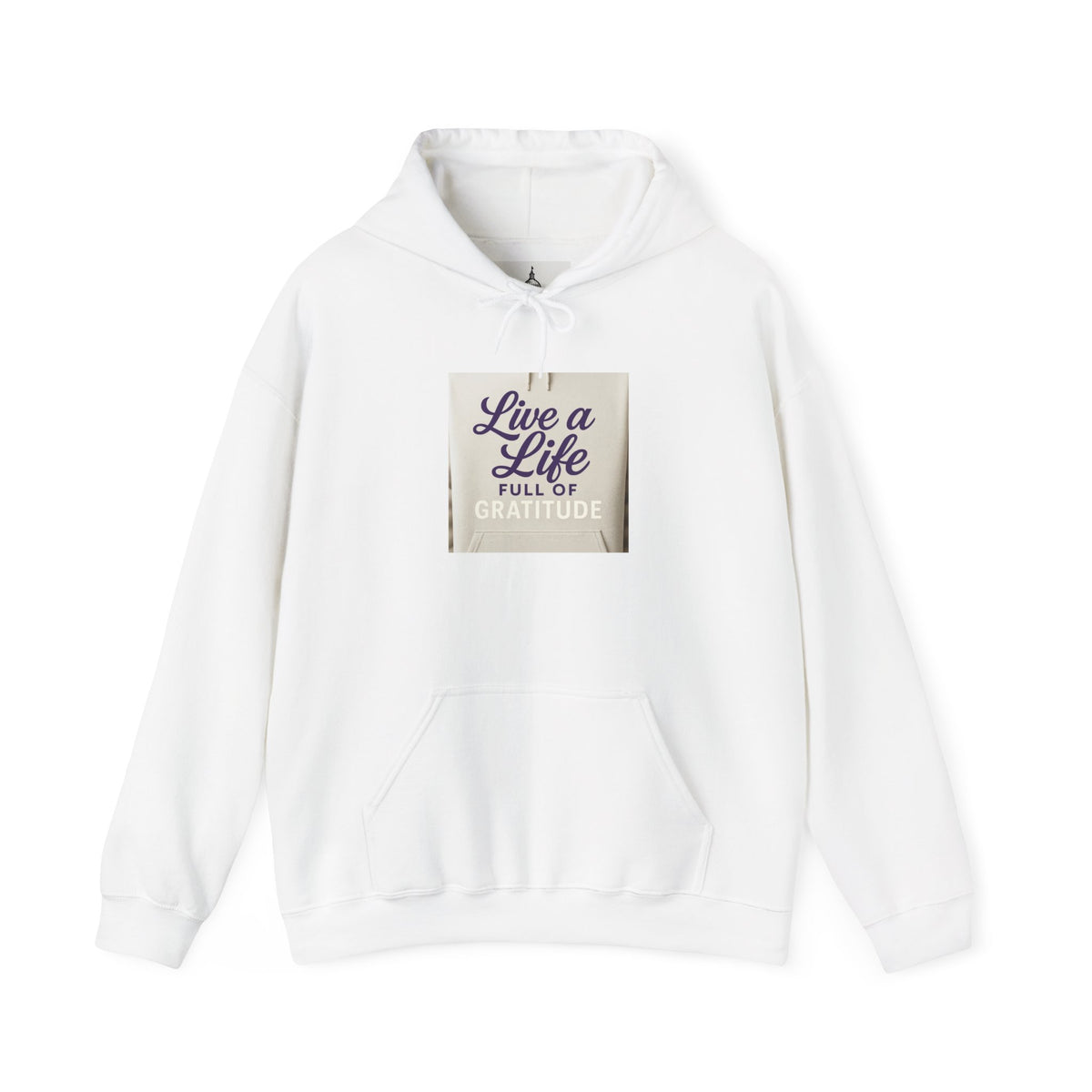 Unisex Gratitude Hoodie - Cozy Gift for Mindfulness, Inspirational Fashion, Positive Vibes, Everyday Wear, Thoughtful Present