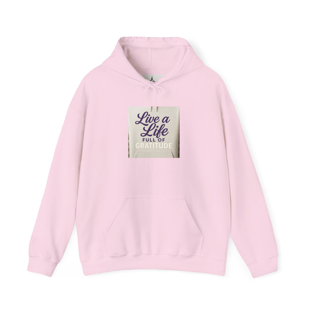 Unisex Gratitude Hoodie - Cozy Gift for Mindfulness, Inspirational Fashion, Positive Vibes, Everyday Wear, Thoughtful Present