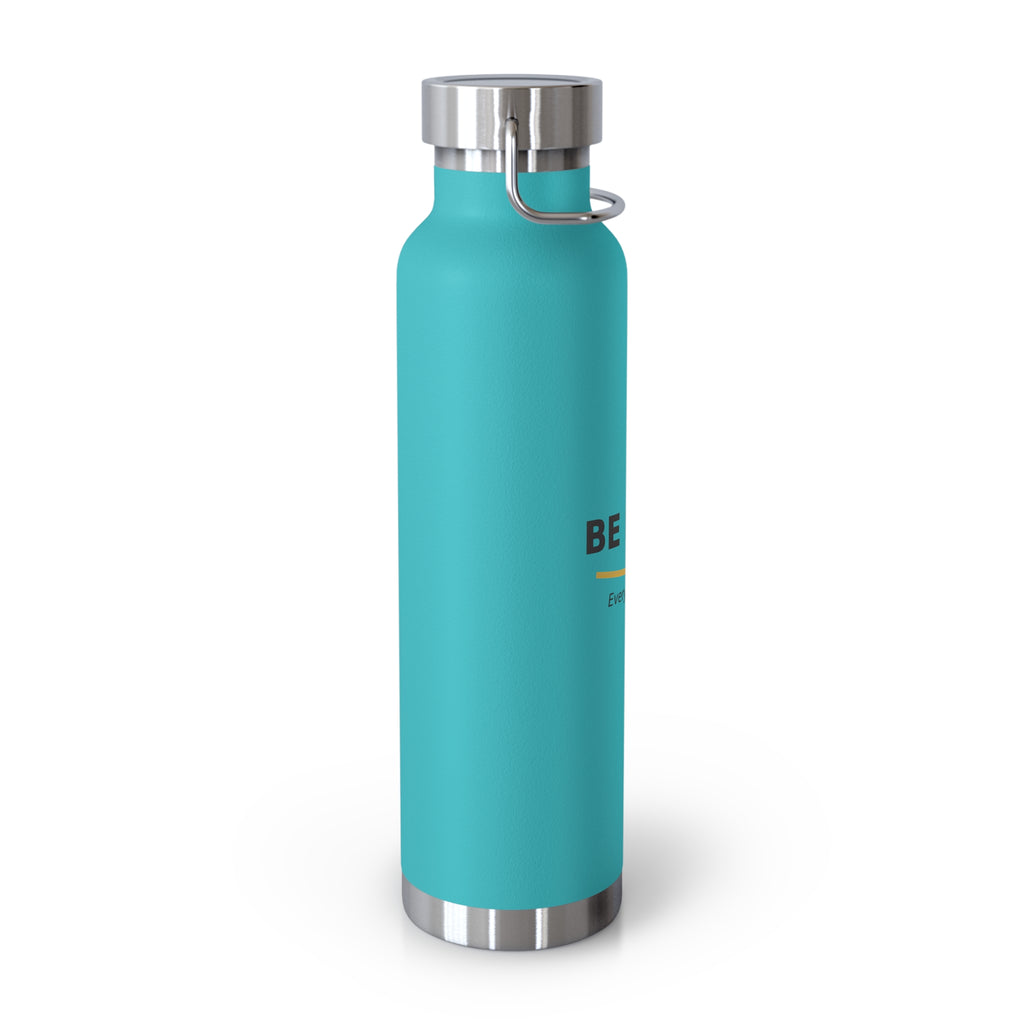 22oz Insulated Water Bottle — “Be Kind. Every damn day.” Motivational Stainless Steel Bottle