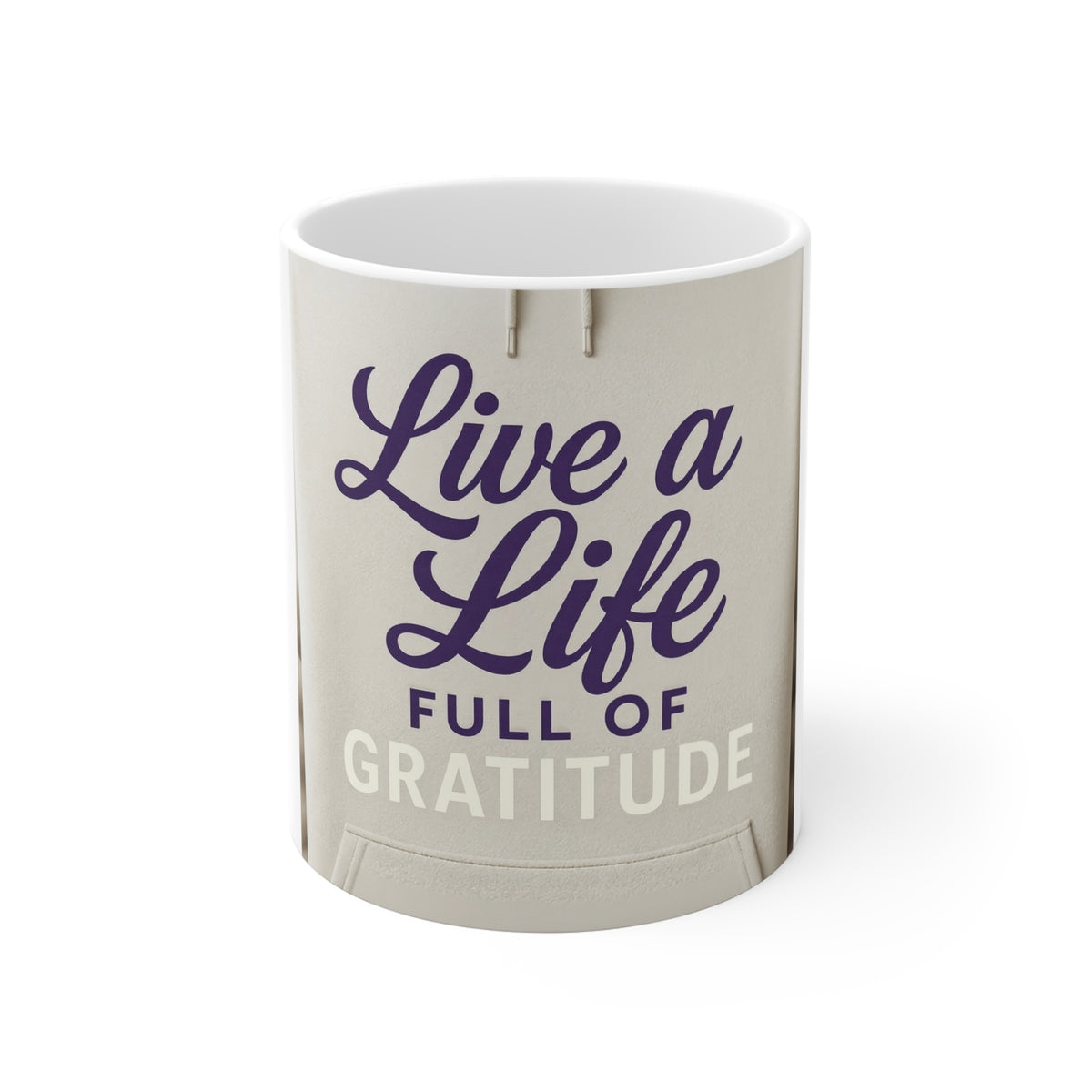 Gratitude Mug, Inspirational Coffee Cup, Motivational Gift, Home Decor, Self-Care Gift, Thoughtful Present, Positive Affirmation