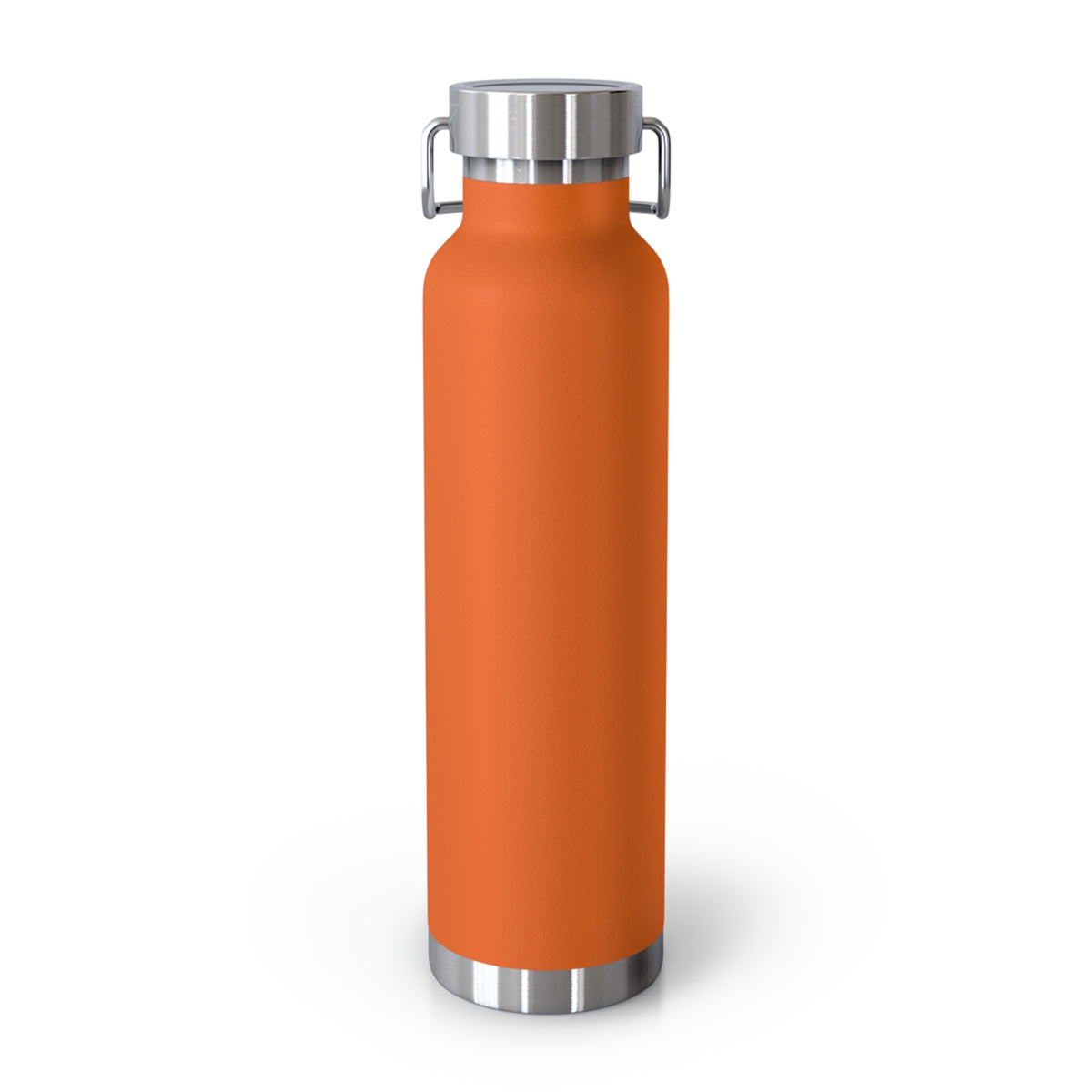 Insulated Water Bottle — “What You Focus On Grows” Motivational 22oz Copper Vacuum Bottle