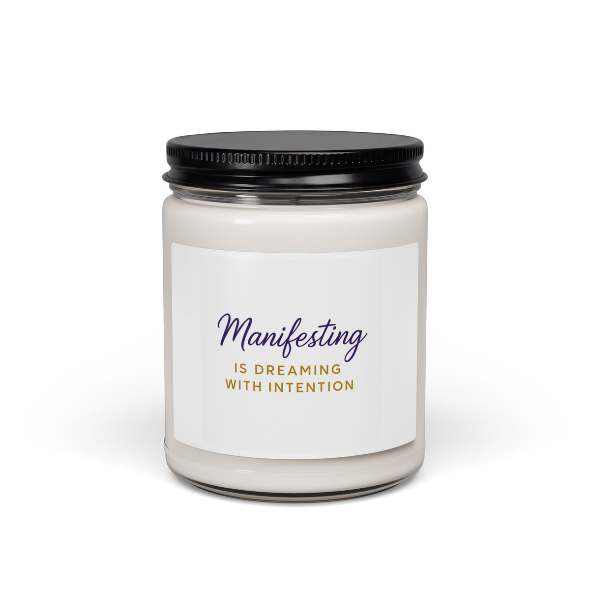Manifesting Scented Soy Candle, Dreaming with Intention, Relaxation Gift, Home Decor, Self-Care, Mindfulness, Aromatherapy