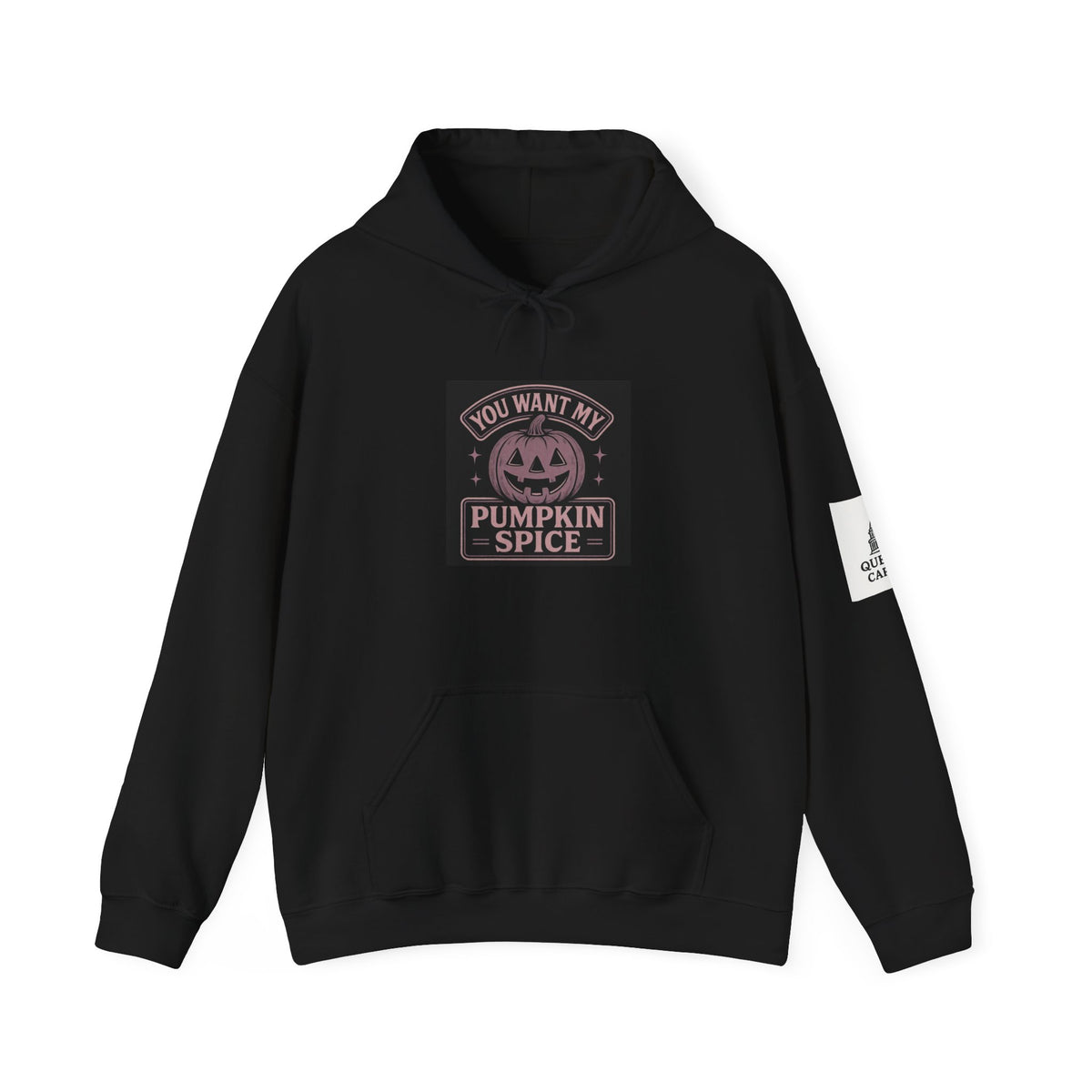 You Want My Pumpkin Spice" - Vintage Diner Sassy Fall Hoodie | Queball Capitol