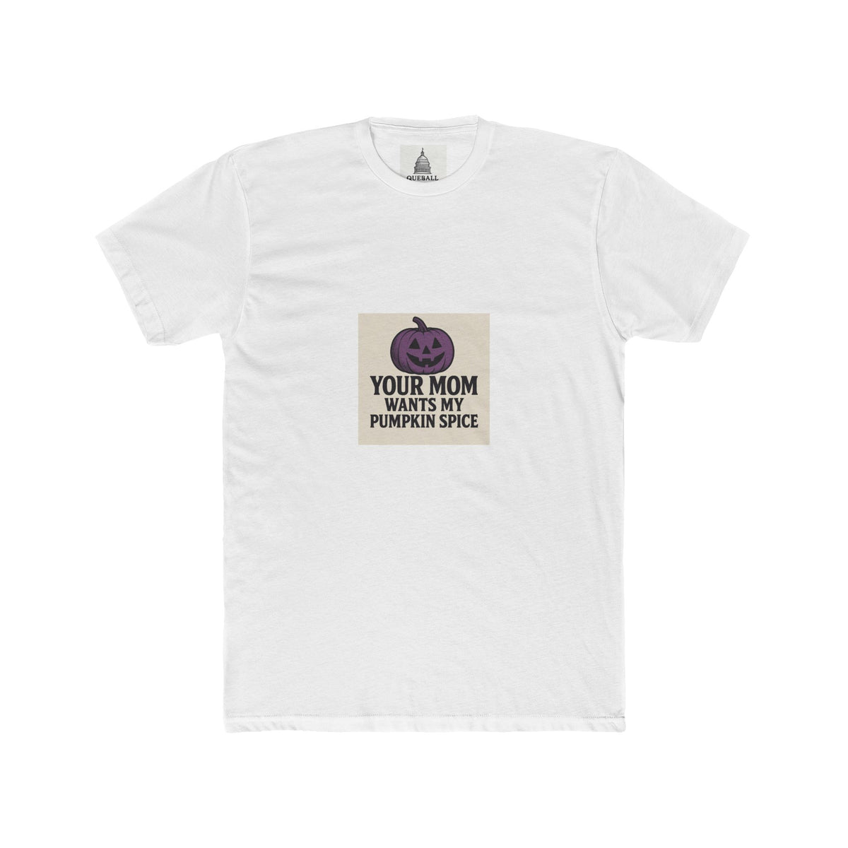 Pumpkin Spice Humor Tee, Halloween Gift, Fall Fashion, Unisex Cotton Shirt, Funny Mom T-Shirt